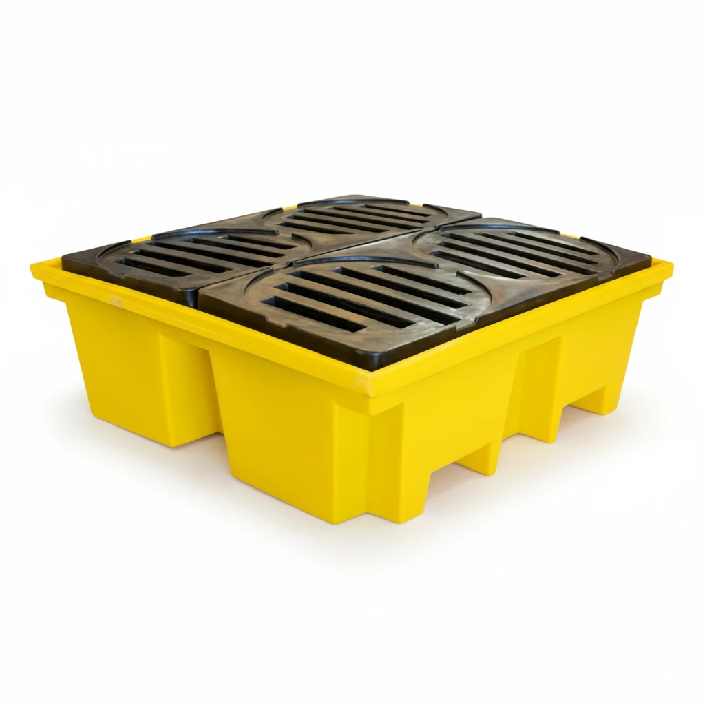 Pallet de Contenção 4 Tambores 420L - M2 Soluções